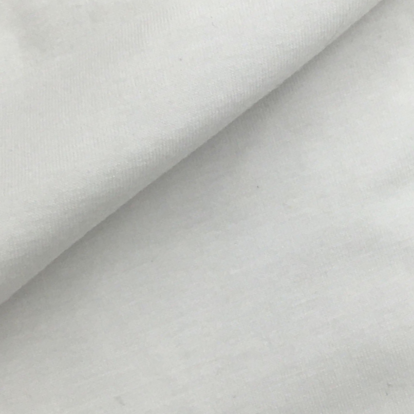 Modal Spandex Single Jersey (White)