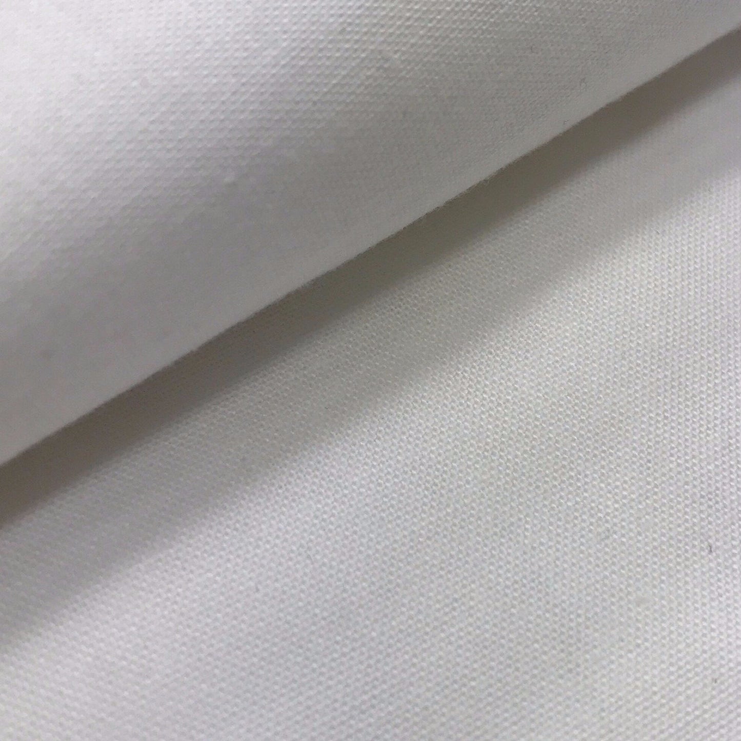 Organic Cotton Canvas (White)