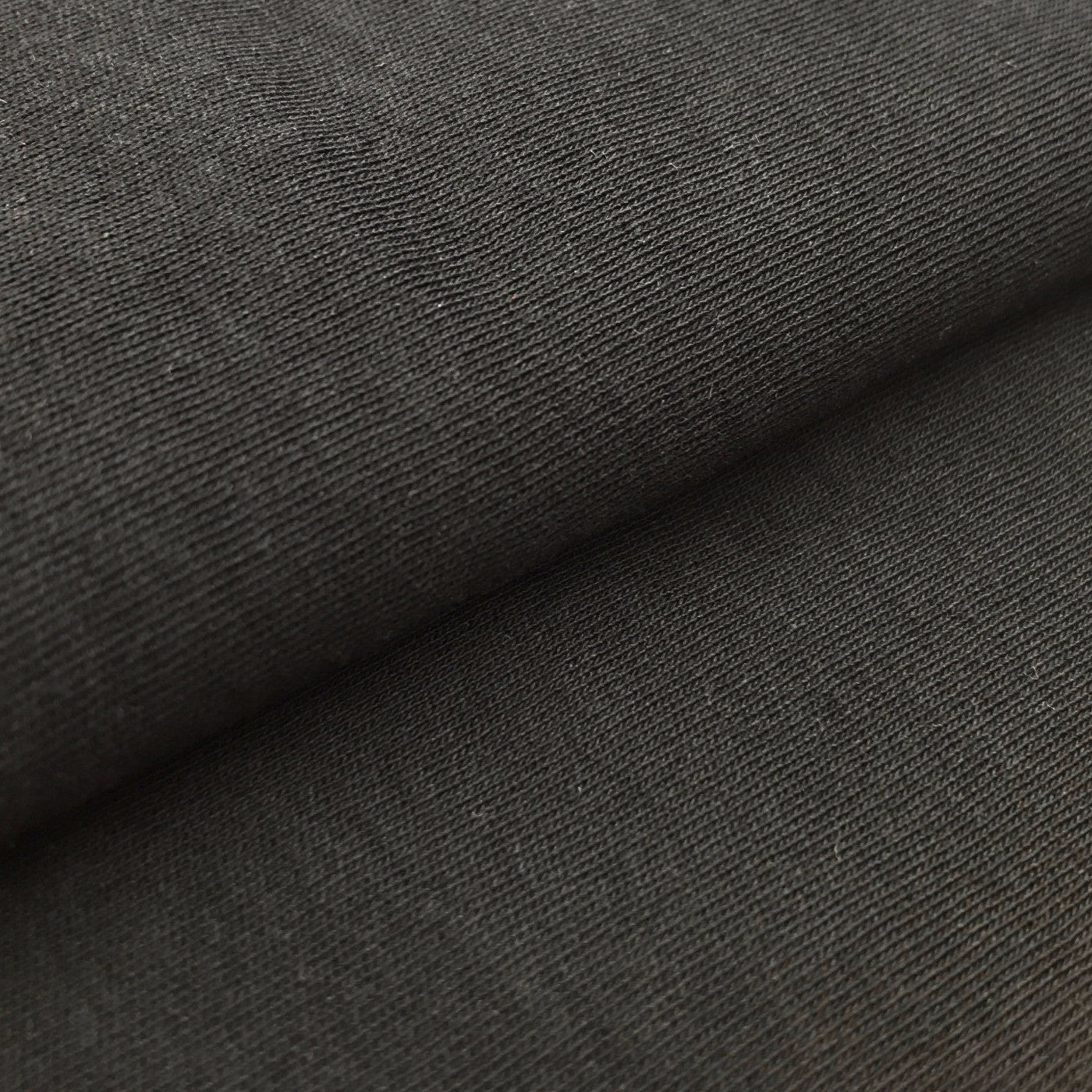 Organic Cotton Interlock (Black)