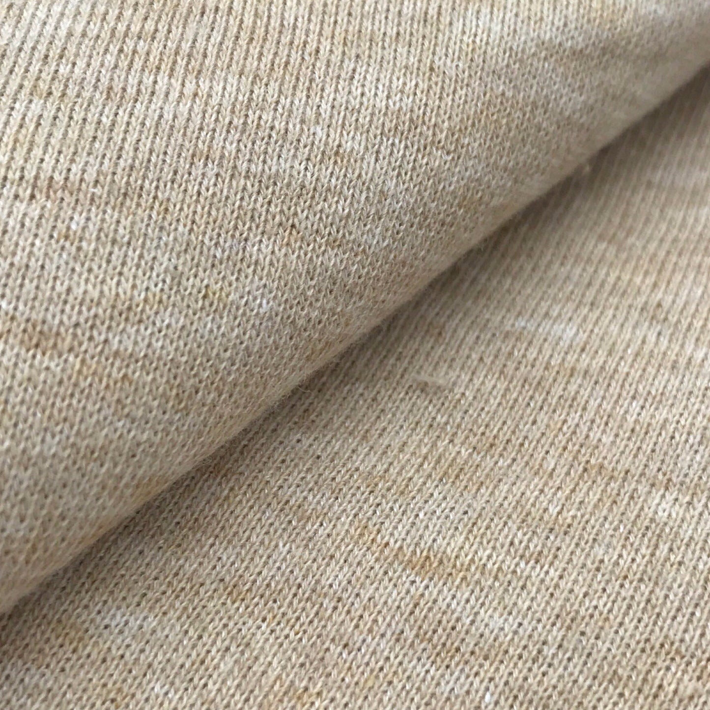 Cotton Poly Twill French Terry (Haze Grey, Light green, H.Blue, White, Beige)