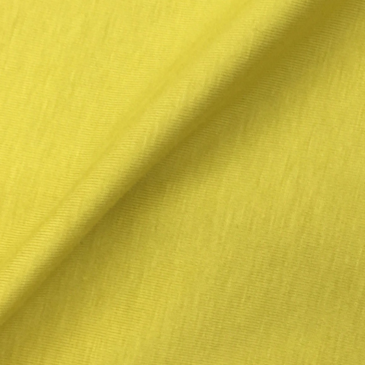 Modal Cotton Spandex Single Jersey (Yellow)
