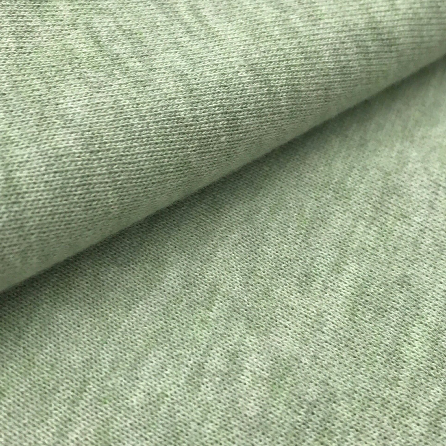 Cotton Poly Twill French Terry (Haze Grey, Light green, H.Blue, White, Beige)